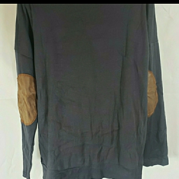 Last one Mama Bear Gray Sweatshirt elbow Patches small - Picture 4 of 7